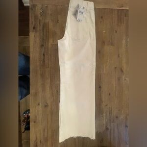 NWT Mango Cream Culotte Jeans